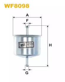 WIX FILTERS WF8098 Топливный фильтр