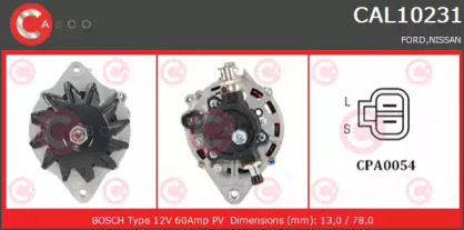 CASCO CAL10231AS Генератор