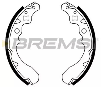 Комлект тормозных накладок BREMSI GF0670
