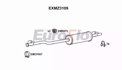 Амортизатор EuroFlo EXMZ3109