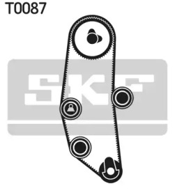 SKF VKMA 08001 Комплект ремня ГРМ