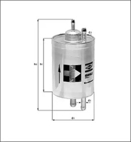 MAGNETI MARELLI 154065151340 Топливный фильтр