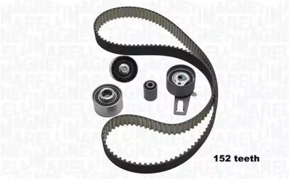 MAGNETI MARELLI 341304470000 Комплект ремня ГРМ